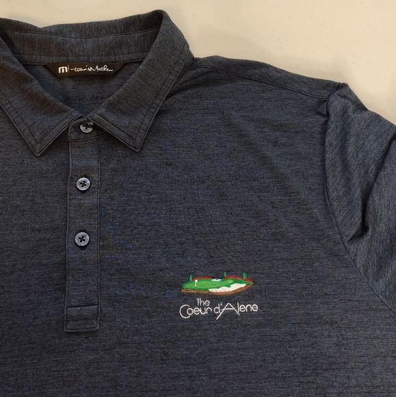 Travis Mathew Men's Collared Athletic Golf Polo Short Sleeve Shirt Size L - Picture 9 of 15